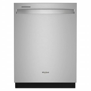 Check The Home Depot's Q&A Before Buying: Whirlpool 24 in. Built-In Tall Tub Dishwasher in Fingerprint Resistant Stainless Steel with 3rd Rack