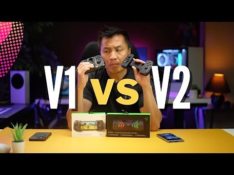 COMPARING Razer Kishi V2 VS V1 - Mobile Gaming Controller