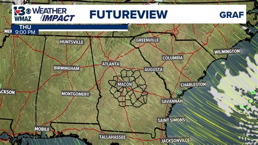 Will it snow in Central Georgia this weekend? 13WMAZ Chief Meteorologist Ben Jones is live on 13WMAZ | 13 WMAZ