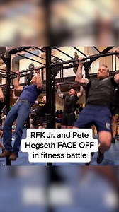 Health and Human Services Secretary Robert F. Kennedy Jr. and Defense Secretary Pete Hegseth faced off in the “Pete & Bobby Challenge,” a competition where they challenged each other to 50 pull-ups and 100 push-ups. MSNBC anchor Chris Jansing breaks it down. | MS NOW