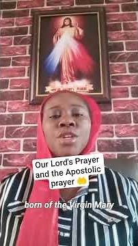 Our Lord's Prayer and the Apostolic prayer 🙏 #short#faith #ourfather