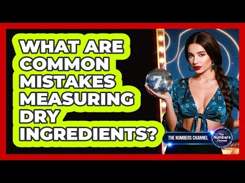 What Are Common Mistakes Measuring Dry Ingredients?