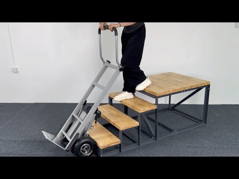 180KG Load Capacity EmssRobot Hopper#cargolift #liftedtrucks #materialhandlingequipment