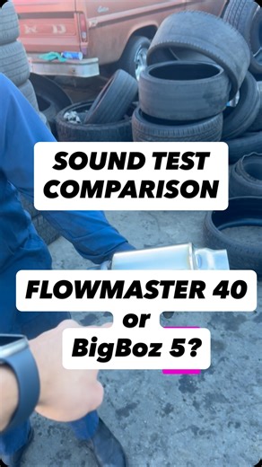Premier Wheels and Pro Tires on Instagram: "5.3 sound test comparison! Which do you prefer, the two chambered Flowmaster Original 40 or the BigBoz 5? Tell us what you think. Premier Wheels & Tires 16102 Pioneer Blvd Norwalk CA 90650 (562) 926-8472 🏎️ - wheels & tires - alignments - lift & leveling kits - catalytic converters - exhaust - basic maintenance Financing 100 days no interest available!! DM us for a quote today! #explorepage✨ #muffler #exhaust #chevy #custom"