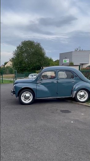 Renault 4cv 1950 / 4cv Sport 1956 #renault #renault4cv #4cv #car #cars #vintage #automobile #auto