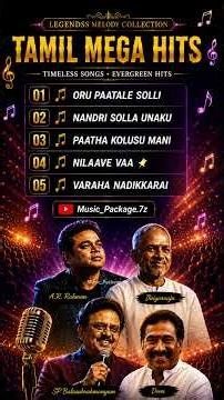 Golden Tamil Melodies | Best Love Songs & Evergreen Hits Collection
