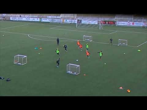 ATK Træning Kampspil på 4 mål vendinger & spil på 3 mand