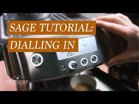 Sage Barista Pro Dialling In Tutorial / A beginners guide to dialling in an espresso