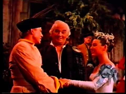 Brigadoon 1954 - wedding scene - VHS capture