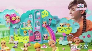 BABY born Surprise Treehouse Playset TV Spot, 'Flower Shower'