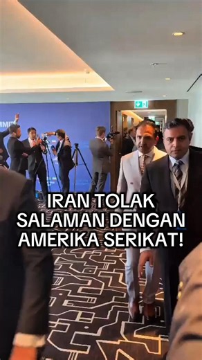 Delegasi Iran Menolak Berjabat Tangan dan Foto Bersama dengan AS