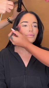 Should I post more makeup tutorials? 😍 Glam by my amazing @shirinnabati❤️‍🔥 Huda Beauty Faux Filter Concealer Easy Bake Powder Banana Bread mixed with Pound Cake Huda Beauty Color Block Obsessions Eyeshadow Palette in Orange and Purple Huda Beauty Samantha lashes #7 Huda Beauty Silk Balm | Mona Monica Kattan