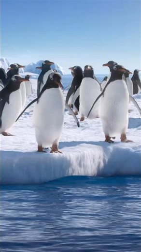 Why Penguins Fear the Ocean! #youtubeshorts #trendingshorts #shortvideo