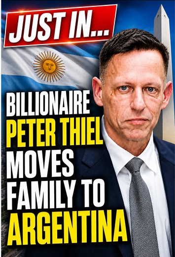 TECH BILLIONAIRES ARE LEAVING THE USA! Peter Thiel moved his family to Buenos Aires - the co-founder of PayPal, the founder of Palantir - the tech company that will track everything you do with those “data centers” decided it’s too unsafe here in the USA. It’s time for you to get your secondary residency while the door is still open! #prep #expat #relocation #ww3 #datacenter