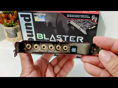 PLACA DE SOM CREATIVE SOUND BLASTER E BOA PARA JOGOS E MUSICA ? REVIEW TECH
