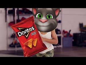 Talking tom I want Sumo Doritos Commercial Prody