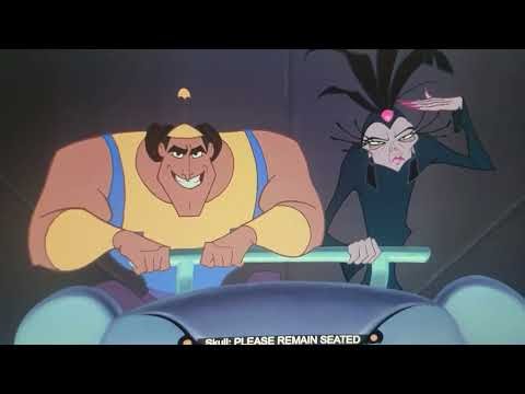 The Emperor's New Groove (2000) pull the lever scene