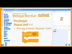 16. Learn Scratch How to Use Repeat Until Blocks. English