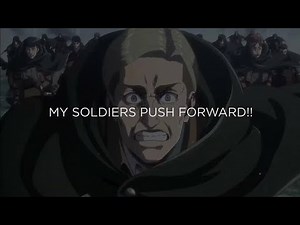 Erwin Smith speech 4k English dub