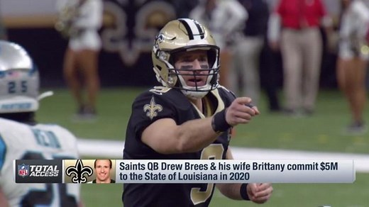 Drew and Brittany Brees commit $5M to relief efforts in Louisiana