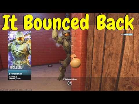 Worst Grenade Bounce in Rainbow Six Siege