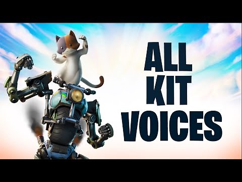 All KIT voices/Voicelines in Fortnite Chapter 2 Season 3 | Fortnite Henchman Voices