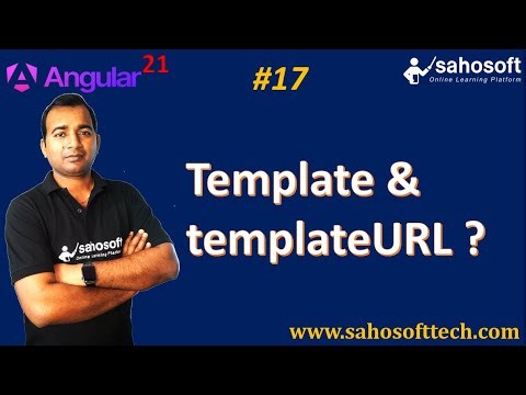 template & templateUrl in Angular 21 | Angular 21 Tutorials in Hindi #angular #softwaredeveloper