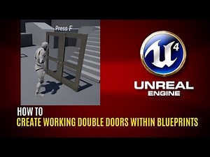 How to make working Double Doors | Unreal Engine