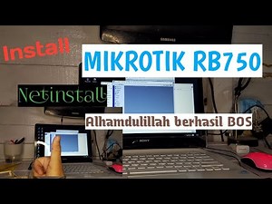 Cara Install Mikrotik RB750 menggunakan Netinstall