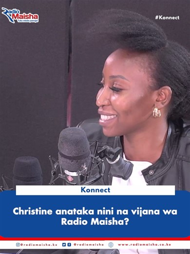 Christine na Vijana wa Radio Maisha: Nini Wanataka?