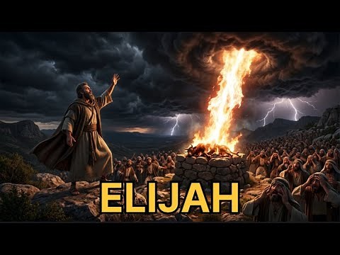 Elijah vs 850 Prophets of Baal — God Answers by Fire 🔥 | Animated Bible Story #Elijah #mountcarmel