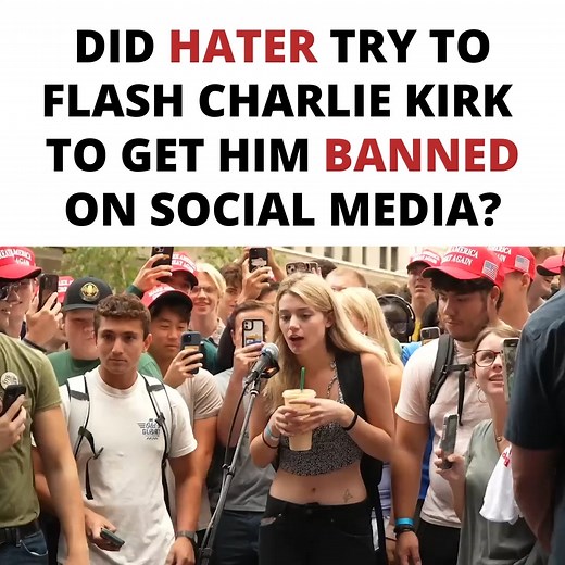 9.8M views · 155K reactions | Did Hater Try to Flash Charlie Kirk to...