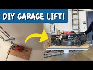 DIY Garage LIFT for Storage