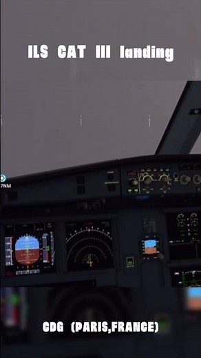 ILS CAT III landing A320 néo MSFS 2020