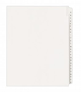 Avery Collated Legal Dividers Allstate Style, Letter Size, A-Z Tab Set (1700)