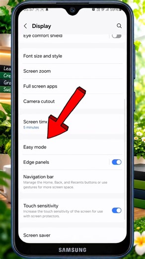How to Enable Easy Mode on Samsung Galaxy F23 #shorts
