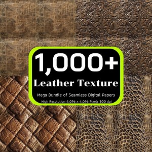 1,000  Leather Texture Seamless Digital Papers, Seamless Pattern, Embossed Leather, Animal Leather, Animal Skin, Animal Fur, Seamless Bundle - Etsy