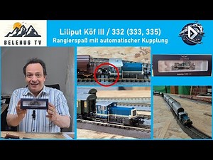 Die Köf III von Liliput - Rangierspaß mit automatischer Kupplung | Spur N Modelle (5)