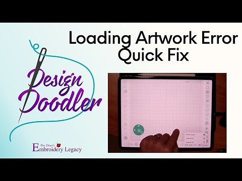 How to Fix Artwork Not Loading - Design Doodler Software Tutorial