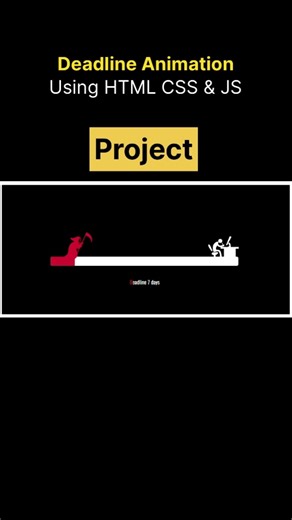 SumitTechNXT on Instagram: "Deadline Animation Using HTML CSS & JS Follow @sumittechnxt Comment “Nice” for code Only For Followers #programming #fyp #html #css #coding #viralreels #animation #tranding #fypシ #trand #success #followforfollowback #foryou #followforfollow #explorepage✨ #explore #webdevelopment #viral"