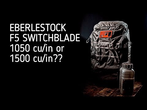Eberlestock F5 Switchblade: what size is it really?