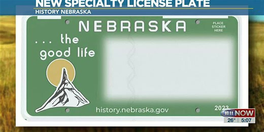 State unveils new History Nebraska specialty license plate