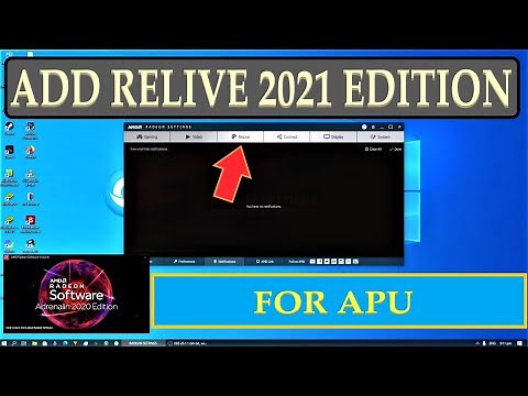 FIX How To Add RELIVE ON AMD RADEON ADRENALIN SOFTWARE 2020 EDITION.