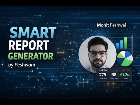 Smart Report Generator Using Agentforce and Prompt Builder Capability