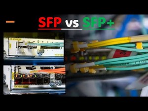 What is difference between sfp & sfp+ | SFP vs SFP+