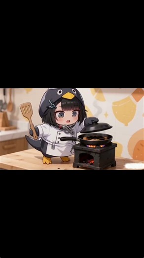 🐧GUGUGAGA’s cooking... you brave enough? 🍞💀#shorts #gugugaga #gugugagapenguin