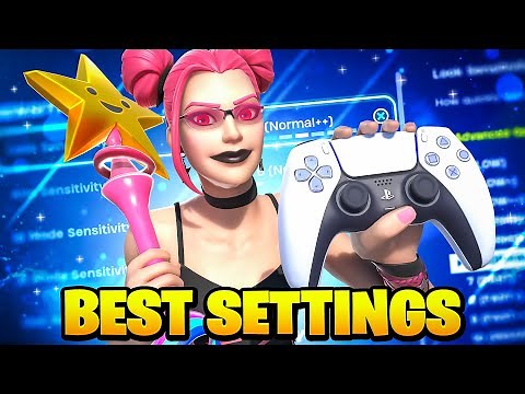 NEW Best Controller SETTINGS + Sensitivity on Console (Fortnite Tutorial)