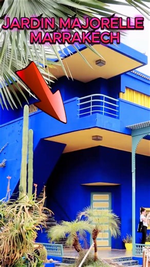 Jardin Majorelle Morocco Marrakesh Tour 🇲🇦 || جاردن ماجوریلے مراکش