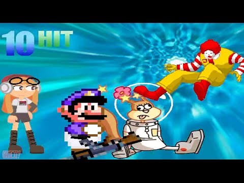 SMG4 TEAM UP WITH MEGGY VS MUGENS IN SURVIVAL MODE