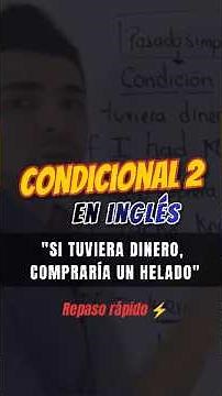 Conditional 2 in English explained easily (quick review)